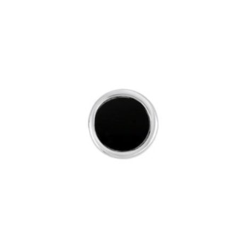 Son of Noa's Ørestik med Onyx i 18 kt. Rhodineret sølv